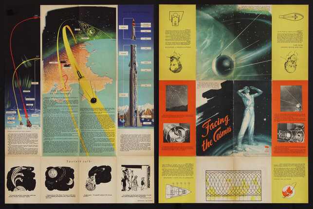 a poster of space shuttle