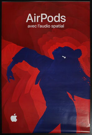 a poster of a woman dancing