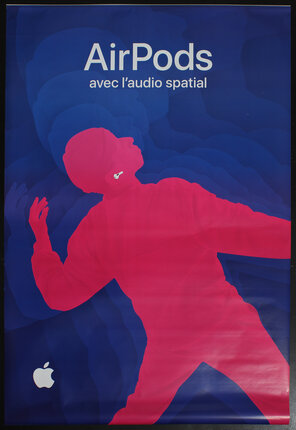 a poster of a man dancing