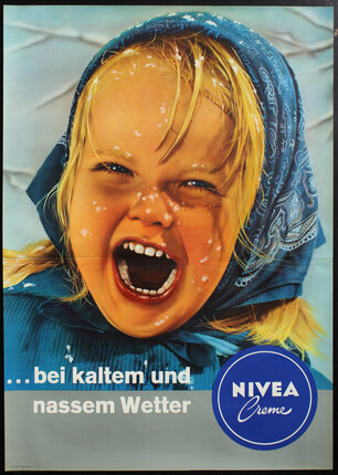 poster of young girl in the snow 