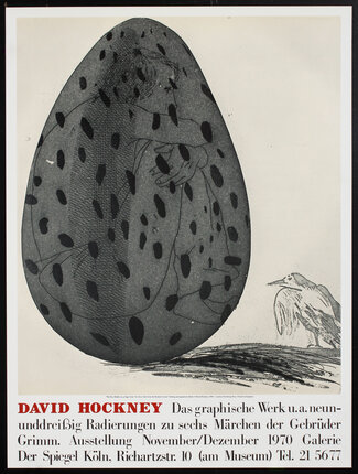 illustration of a man in a large egg and a bird