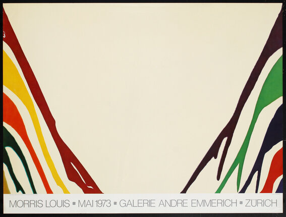 Art Poster with branch-like shapes peeking in diagonally from the top right and left sides of the poster