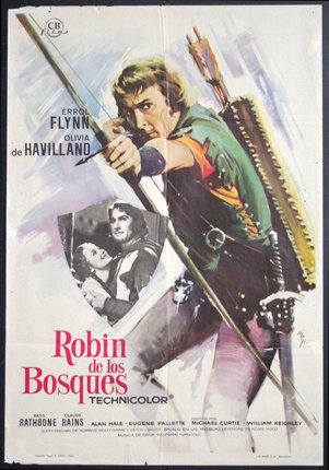 a movie poster of a man holding a bow and arrow