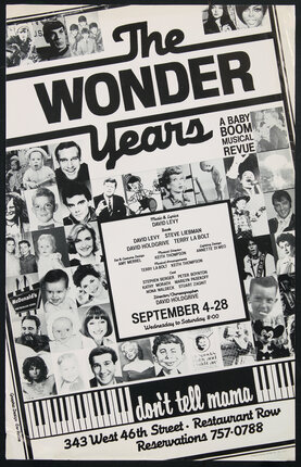 poster of with a collage of portraits