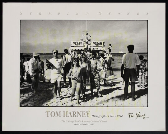 poster with the photo 