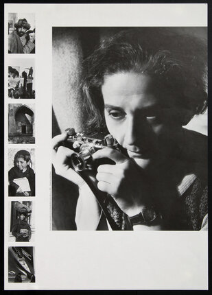 photo of a woman with a camera