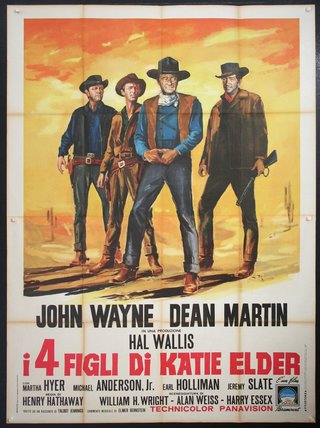 a movie poster of a group of men