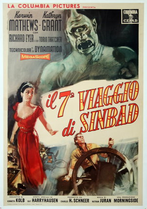 a movie poster with a man and a woman