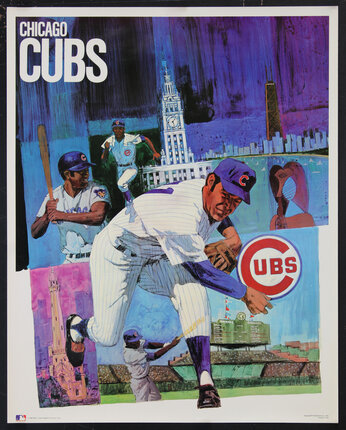 Chicago Cubs | Original Vintage Poster | Chisholm Larsson Gallery
