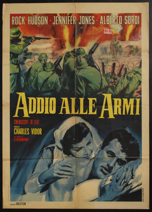 a movie poster with a couple of men and a woman