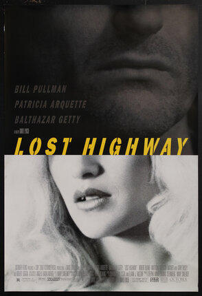 a movie poster with a man and woman