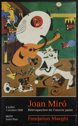 poster with abstract art