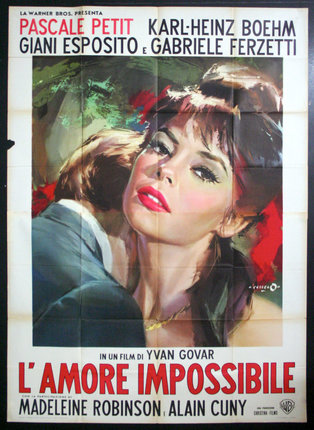 a poster of a woman hugging another woman