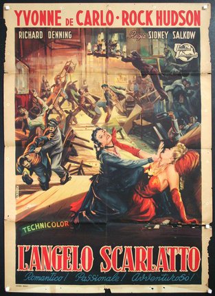 a movie poster of a man and woman fighting