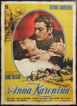 a movie poster with a man holding a woman