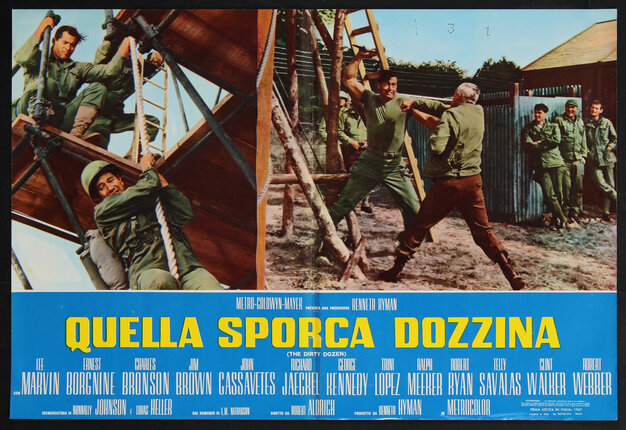 a movie poster of soldiers in training 