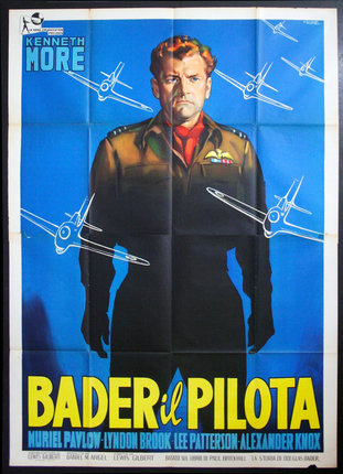 a poster of a man in a military uniform