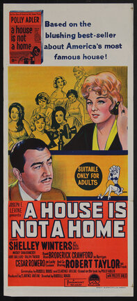 a movie poster with a woman on the phone and a man