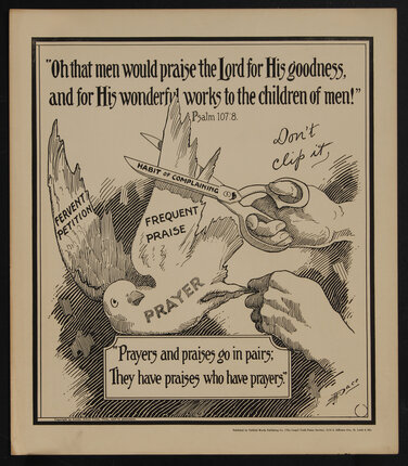 illustration of someone cutting a birds wing