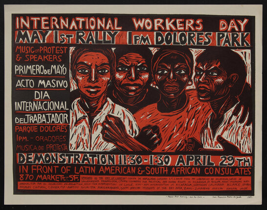 a poster of several women