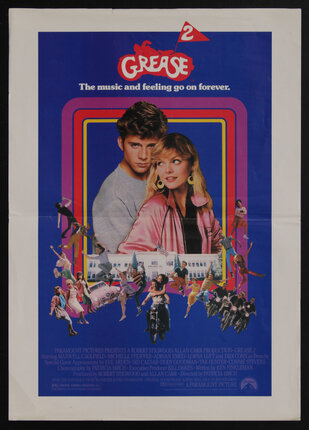 poster with a young man and woman