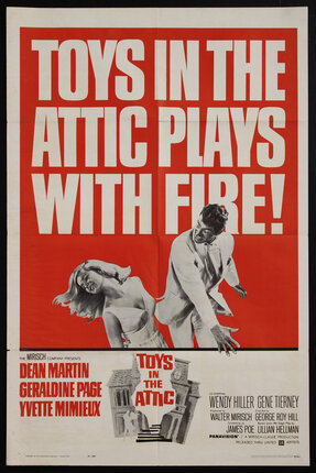 a movie poster with large text and a man slapping a woman