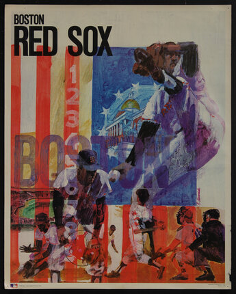 a poster of baseball players
