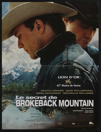 a movie poster of two men