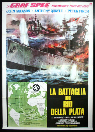 a poster of a war ship