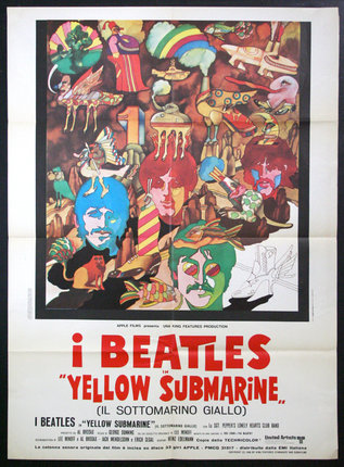 a poster of a beatles album cover
