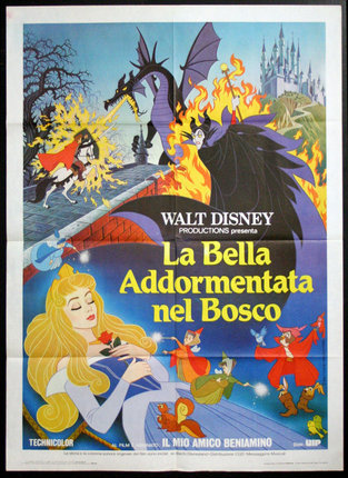 a movie poster of a sleeping beauty
