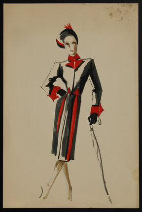 sketch of a woman
