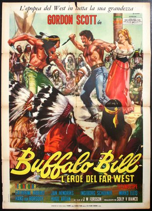 a movie poster of a man fighting with a woman
