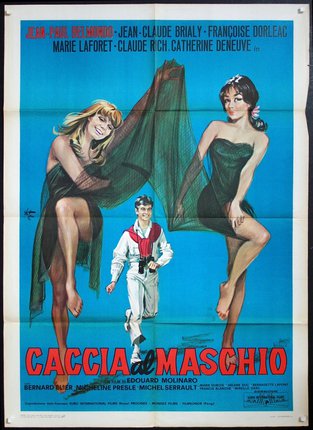 a movie poster of two women holding a net