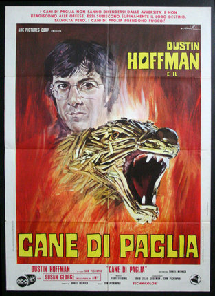 a movie poster with a man with a snake head