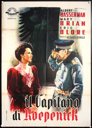 a movie poster of a man and a woman saluting