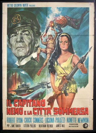 a movie poster with a man and a woman holding a gun
