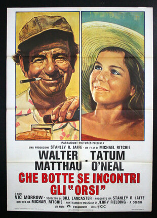 a movie poster of a man and a woman