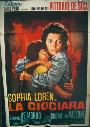 a movie poster of a woman hugging a child