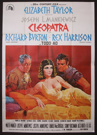 a movie poster of a woman lying on a bed