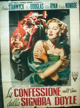 a movie poster of a woman hugging a man