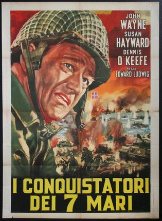 a movie poster of a man wearing a helmet
