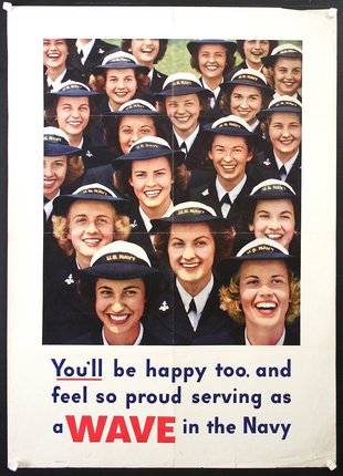 a group of women wearing navy uniforms