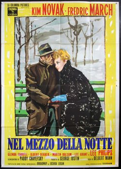 a poster of a man and woman