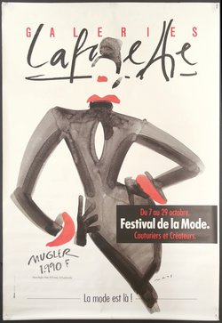 French fashion designer Thierry Mugler dies at 73 - Galeries Lafayette (2) Thierry Mugler