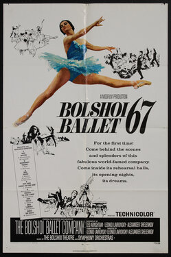 a poster of a ballet dancer