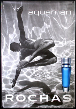 a man swimming in the water