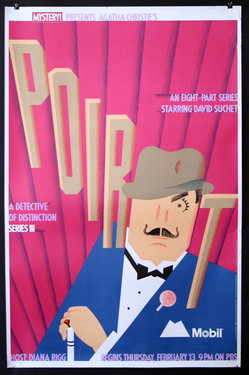a poster of a man with a mustache