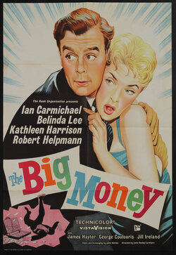 a movie poster of a man and woman