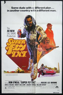 a movie poster with a man holding guns
